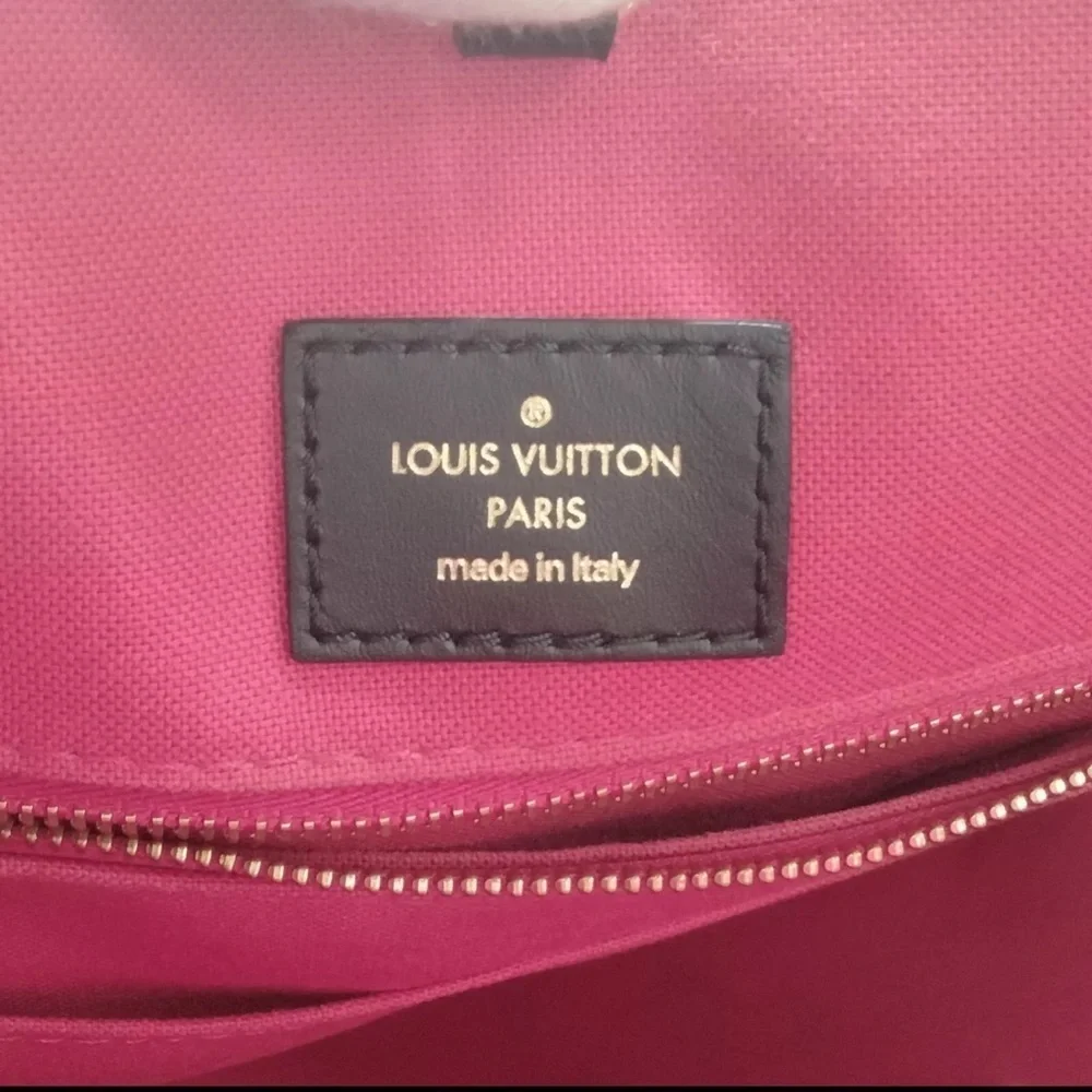 Louis Vuitton LV Tote Bag On the Go GM Brown Monogram Giant